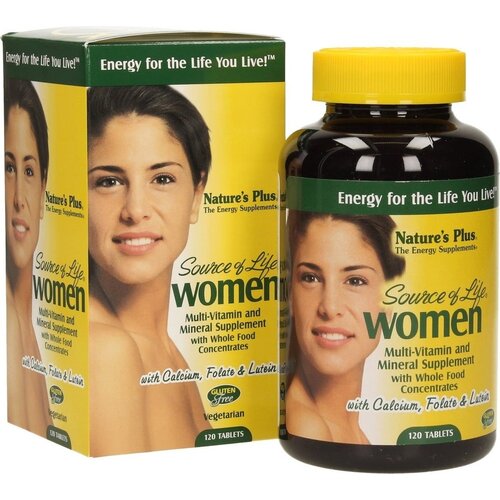 Nature&amp;#039;s Plus Source of Life Women - 120 tabl. Slike