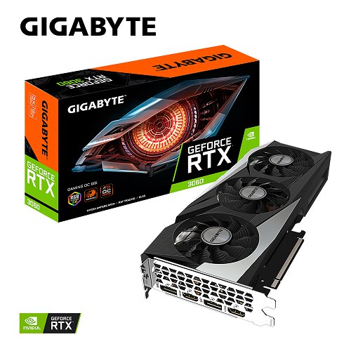  Grafička karta GIGABYTE GV-N3060GAMING OC-8GD nVidia GeForce RTX 3060 8GB GDDR6 128bit;2xHDMI,2xDP/ GV-N3060G OC-8GD G20/ 36 mjeseci Cijene