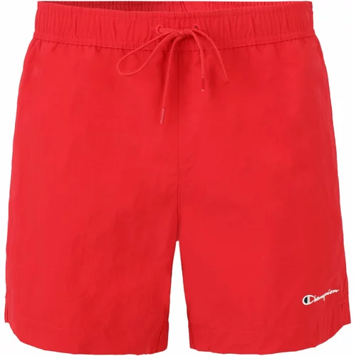 Champion Authentic Athletic Apparel Kupaće hlače crvena / bijela