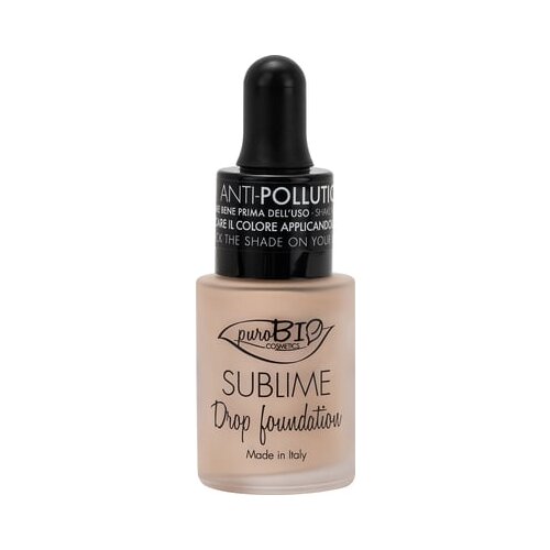 PuroBIO cosmetics Sublime Drop Foundation podlaga - 01Y Slike