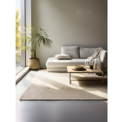 Hanse Home Kremno bela preproga iz jute 120x170 cm Boucl&amp;eacute; &amp;ndash; Slike