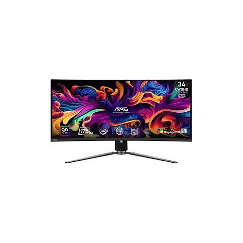 MSI Igralni monitor MAG 341CQP QD-OLED 34&amp;quot; 3440x1440, (5000538154) Slike