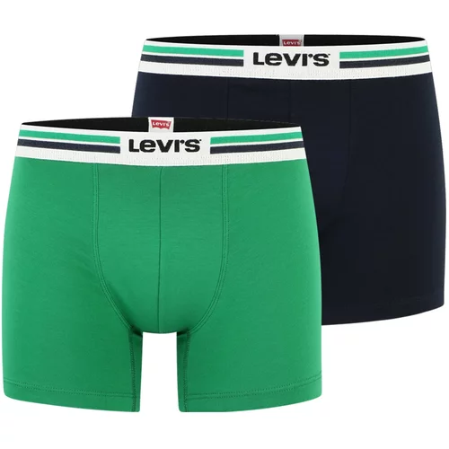 Levi's Bokserice mornarsko plava / zelena / bijela