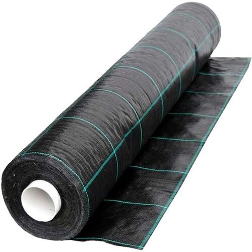  Agrotekstil folija za sprečavanje korova, 100x1.05m, Crna Slike