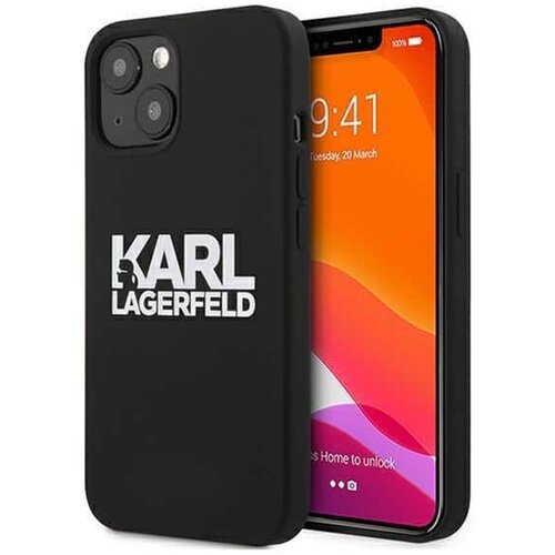 Karl Lagerfeld originalna Silicone Stack Logo maska za iPhone 13 mini Cene