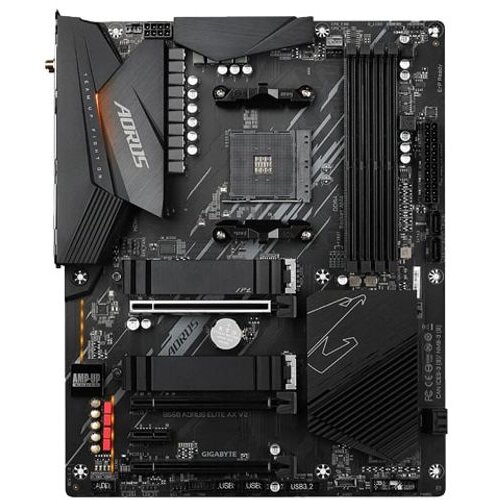 Gigabyte MB [B550 AORUS ELITE]AM4; 4xDDR4;3xM.2; 4xSATA;DP, HDMI; 7xUSB; WIFI; ATX; Slike