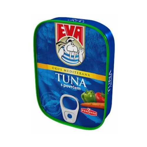 Podravka Eva tuna sa povrćem u umaku 115g limenka Slike
