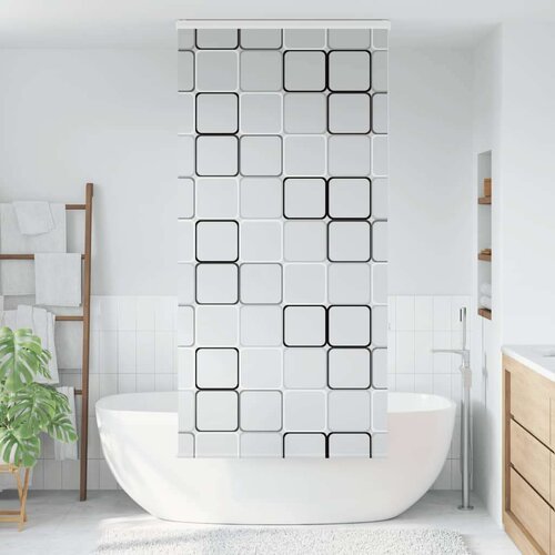 Rolo zavjesa za tu&amp;scaron; s kazetom 90x240 cm &amp;scaron;irina tkanine 86 cm Slike