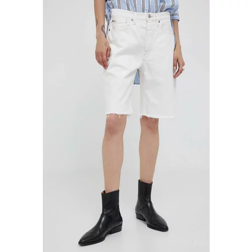 Polo Ralph Lauren Bombažne kratke hlače bela barva