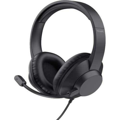 Trust Ayda MAX USB slušalice,over-head, žičane, USB-C,USB-A, stereo, crne Cene