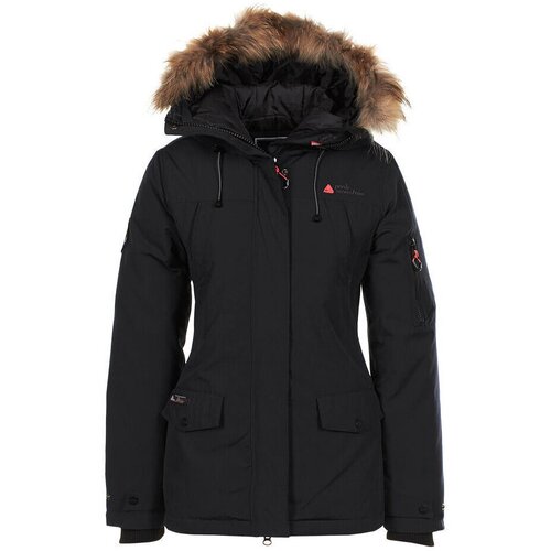Peak Mountain Parke Parka de ski avec vraie fourrure femme AKADOZ Črna Cene