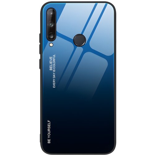 IZMAEL.eu Futrola Gradient Glass za Huawei P40 Lite E - Crna/Plava Cene
