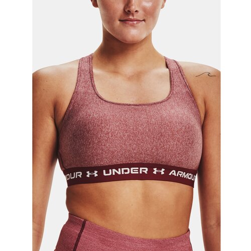 Under Armour Bra Crossback Mid Hthr-RED - Women Slike