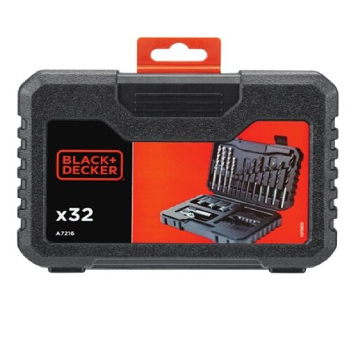 Black & Decker A7216 set burgija i bitova 32 kom Slike