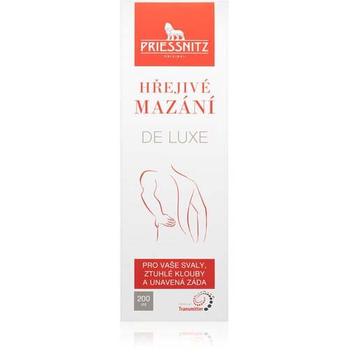 Priessnitz DeLuxe krema za masažu sa zagrijavajućim učinkom 200 ml Slike