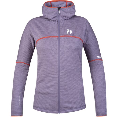 HANNAH MEDA HOODY lavender gray mel Slike