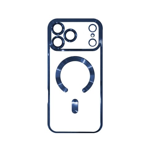  Silikonska futrola Magsafe Iphone 18 Pro PLAVA Slike