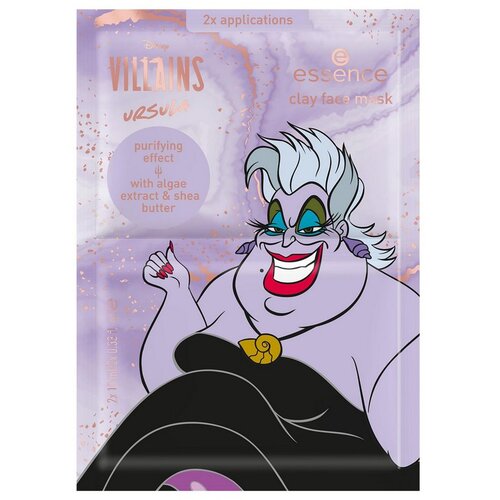 Essence le Disney villains ursula clay maska za lice 02 Slike