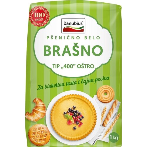 Danubius brašno T-400 oštro 1kg Cene