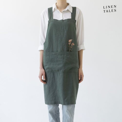 Linen Tales Lanen predpasnik Crossback – Linen Tales Cene