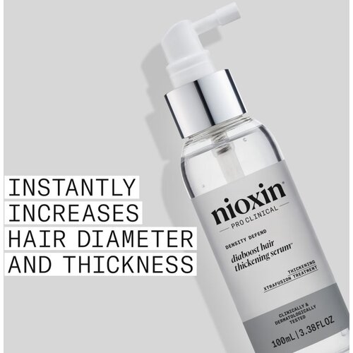 Nioxin Density Defend Diaboost Hair Thickening Serum lasni tretma za povečanje premera lasu s takoj&amp;scaron;njim učinkom 100 ml Slike