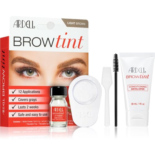 Ardell Brow Tint barva za trepalnice 8,5 g odtenek Light Brown za ženske Cene