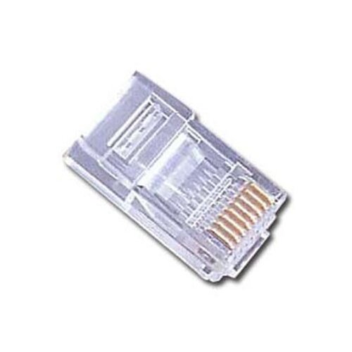 UTP konektor GEMBIRD RJ45, 10 kom, 8P8C, 6u gold plated, PLUG3UP6/10 Slike