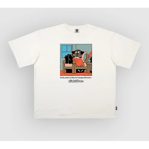 The Dudes Fucky Day 1 T-Shirt off / white Cene