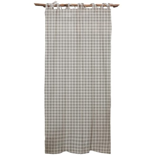 Really Nice Things siva zavjesa Cortina Hogar Grey Vichy Slike