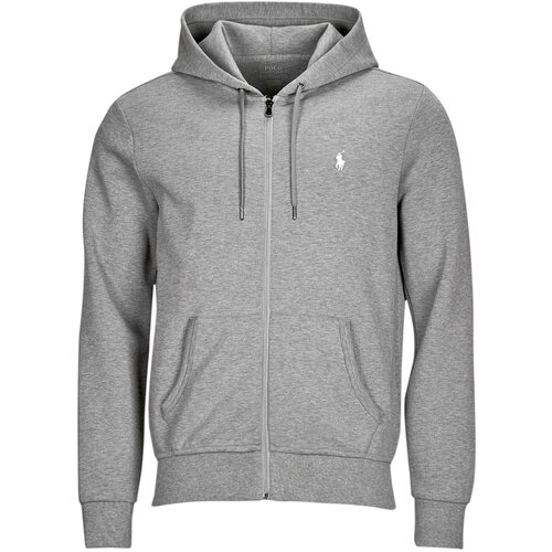 Polo Ralph Lauren Puloverji SWEATSHIRT ZIPPE EN DOUBLE KNIT TECH Siva Cene