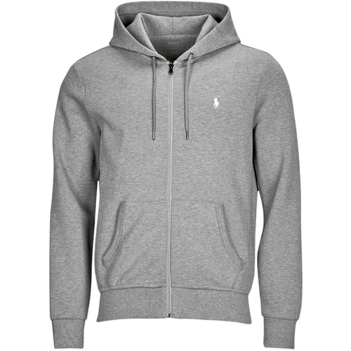 Polo Ralph Lauren SWEATSHIRT ZIPPE EN DOUBLE KNIT TECH Siva