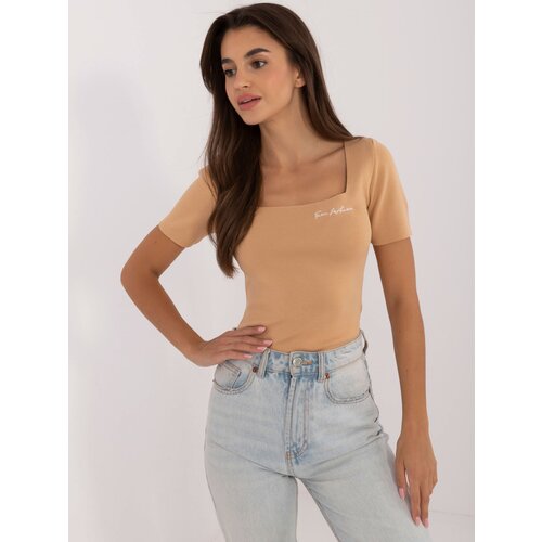 Factory Price Blouse-FN-BZ-2029.49-camel Cene