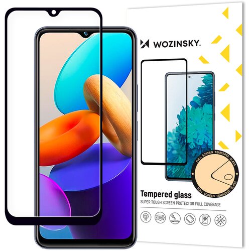Wozinsky Vivo Y35 / Y22 / Y22s 9H celozaslonsko kaljeno steklo z okvirjem, prijazno črno, (21533925) Cene