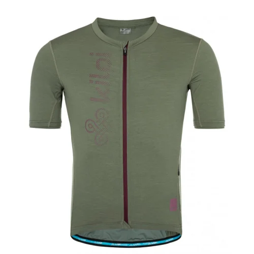 Kilpi Men's merino cycling jersey PETRANA-M KHAKI