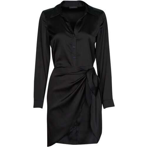 Guess Kratke obleke ES LS ALYA DRESS Črna Cene
