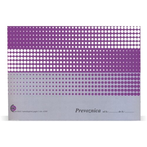  Prevoznica A5 (obrazec 4100) Cene