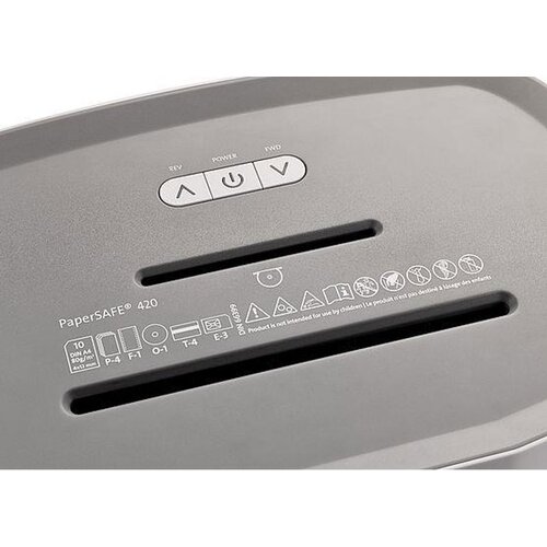 Dahle Uni&amp;scaron;tivač dokumenata PaperSafe 420, Sivi Slike