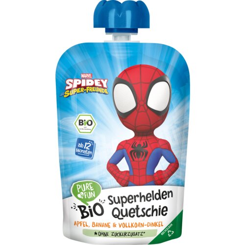 Spidey Bio Superhero Quetschie - 100 g Cene