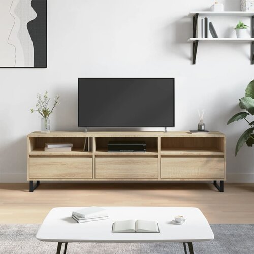 VidaXL TV ormarić boja hrasta sonome 150x30x44 5 cm konstruirano drvo Slike