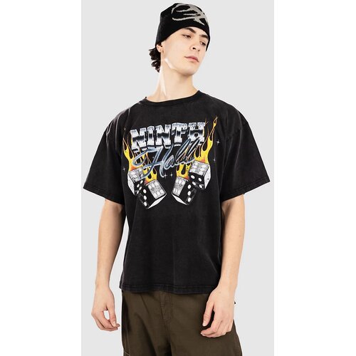 Ninth Hall Desert Americana Boxy T-shirt vintage black Slike