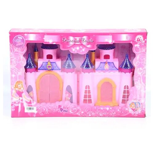 Magic Toys Princeskin dvorec z lučmi, roza barve Cene