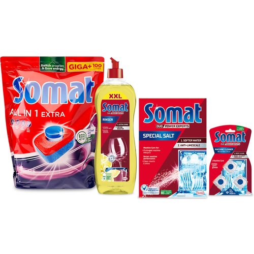 Somat Paket za mašinsko pranje posuđa Limun Cene
