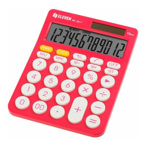 Eleven RK-2311 Stoni kalkulator u boji 12 cifara roze ( 05DGE2311I ) Cene