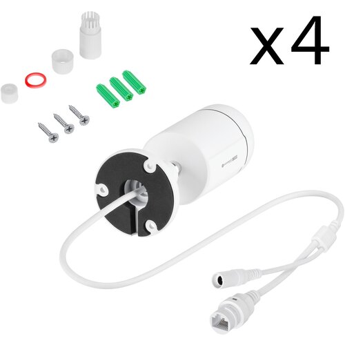  Kruger&amp;amp;Matz Connect C300 IP video nadzor 4 kamere 5 MP PoE Slike