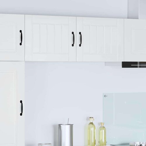 vidaXL zidni kuhinjski ormarić visoki sjaj bijela 50 x 31 x 40 cm Cene