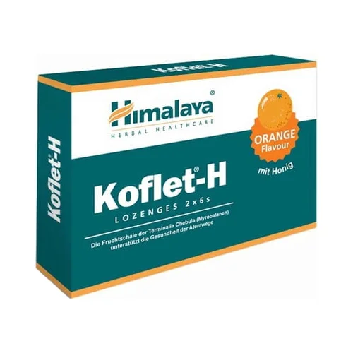 Himalaya Pure Herbs Koflet-H pastile - naranča