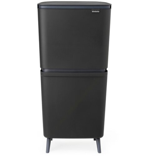 Brabantia Temno siv plastičen ko&amp;scaron; za smeti 25+10+10 l za ločevanje odpadkov SortUp Recycle Hi &amp;ndash; Slike