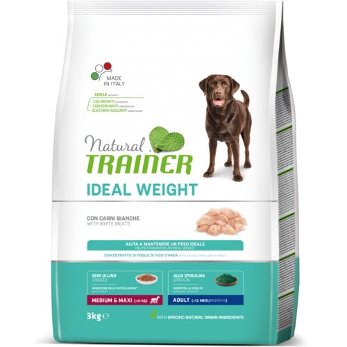 Trainer dog adult m&l weight care white meat 3 kg Slike