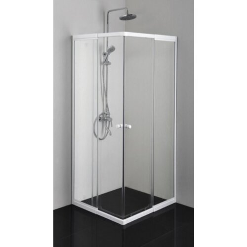 Sanotechnik kotna tu&amp;scaron; kabina B serija B8090 transparentna Slike