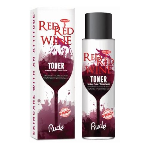 Rude Cosmetics set za negu nica na bazi crvenog vina | či&amp;scaron;ćenje i toniranje Slike